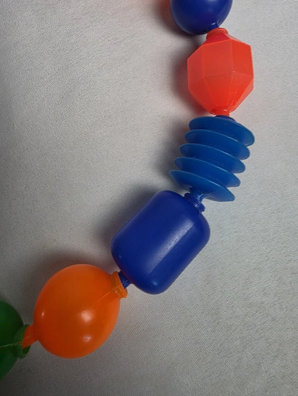VTG Fisher Price Lot Of 16 Snap Lock Plastic Bead Toys
